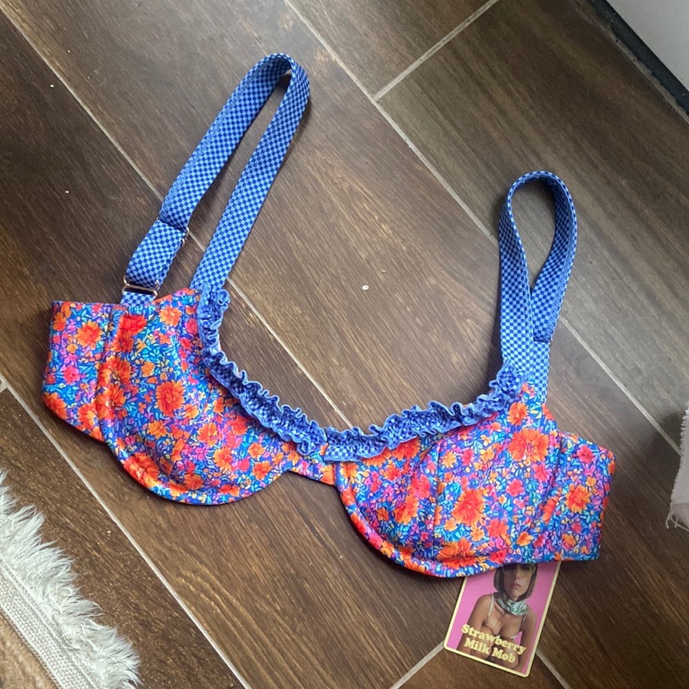 Strawberry milk mob - Disco love bikini top